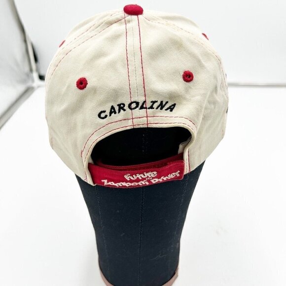 Carolina Hurricanes Youth Hat Cap NHL Hockey Ivory Red Signed Brim - Picture 3 of 7